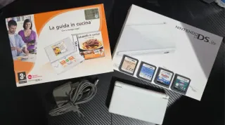 Nintendo DS Lite Blanca + Juegos