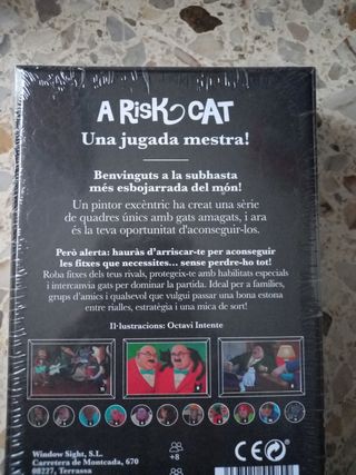 Juego de mesa A Risk Cat (Catalán)