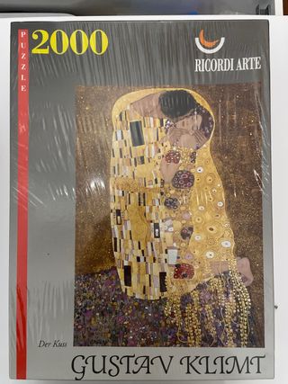 Puzzle 2000 piezas El Beso Gustav Klimt
