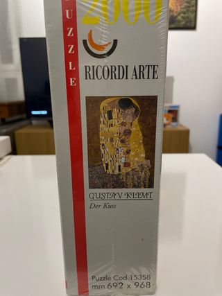 Puzzle 2000 piezas El Beso Gustav Klimt