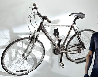Soporte Pared Bicicleta Negro