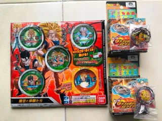 Lote Tazos Dragon Ball Z Bandai 2015