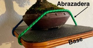 Mesa giratoria para bonsái