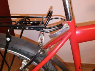 Bicicleta de Montaña Roja