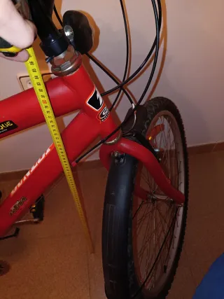 Bicicleta de Montaña Roja