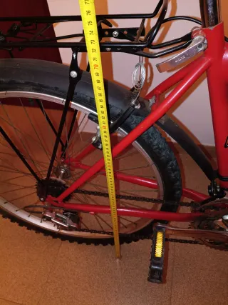 Bicicleta de Montaña Roja