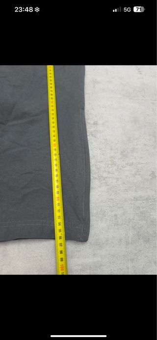 Pantalón de chándal gris talla S