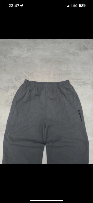 Pantalón de chándal gris talla S