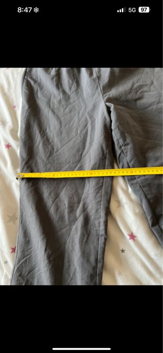 Pantalón de chándal gris talla S