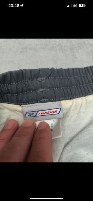 Pantalón de chándal gris talla S