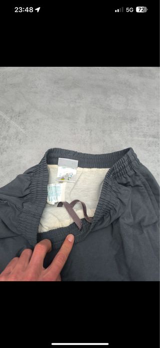 Pantalón de chándal gris talla S