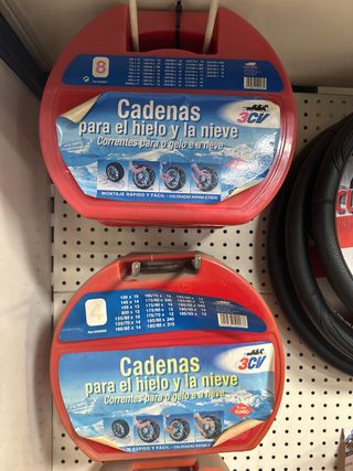 Cadenas para nieve 3CV (Talla 8 y 4)