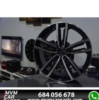 4 Llantas VW Golf R 19 Pulgadas Negra/pulida