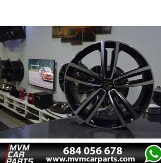 4 Llantas VW Golf R 19 Pulgadas Negra/pulida