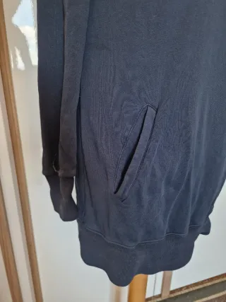 Woolrich abito felpa blu con tasche S