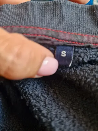 Woolrich abito felpa blu con tasche S