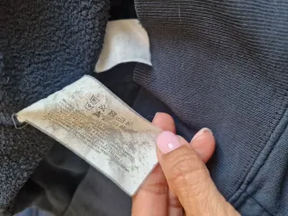 Woolrich abito felpa blu con tasche S