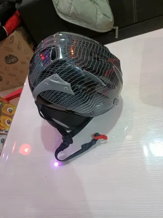 Casco Esquí-trav Salewa Negro con dos sotocasco