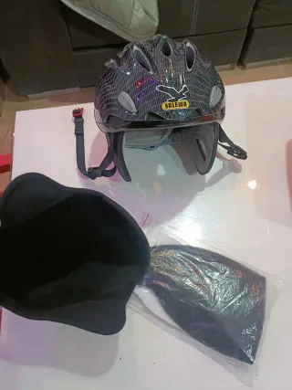 Casco Esquí-trav Salewa Negro con dos sotocasco