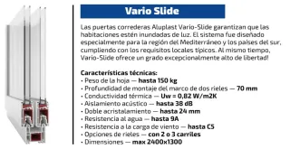 Balconera persiana Eléctrica  + Puerta