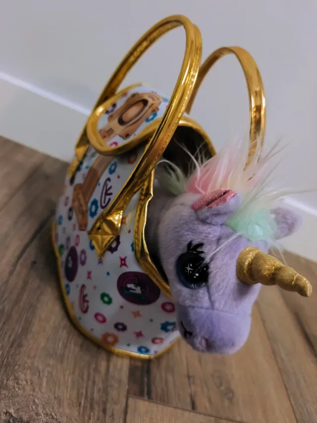 Unicornio en Bolso de Juguettos