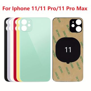 Tapa Trasera iPhone 11 11PRO MAX Cristal Adhesivo