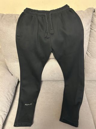 Pantalón de chándal negro talla S