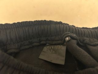 Pantalón de chándal negro talla S