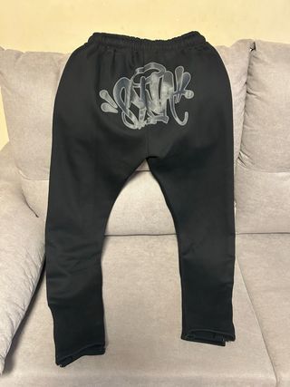 Pantalón de chándal negro talla S