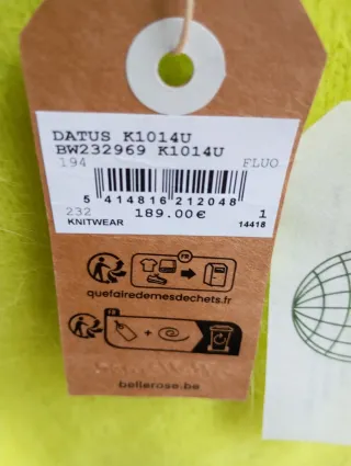 Jersey angora mujer talla única