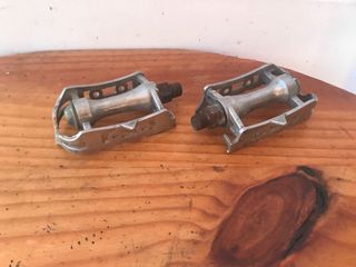 Pedales de bicicleta plateados de Calidad