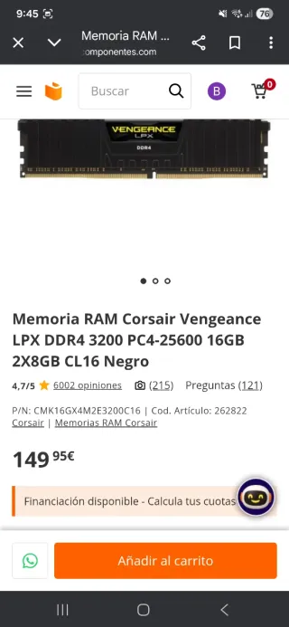 PC Gaming RTX 3060 Ti i5 12600KF 3700MHz