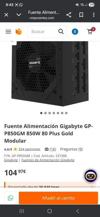 PC Gaming RTX 3060 Ti i5 12600KF 3700MHz