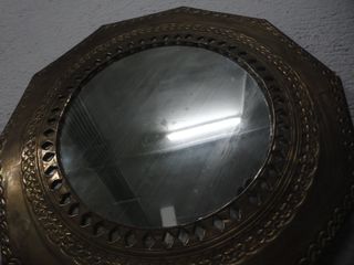 JUEGO 3 ESPEJOS ÁRABES DORADOS