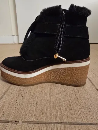 Botines ante Castañer negros T.37