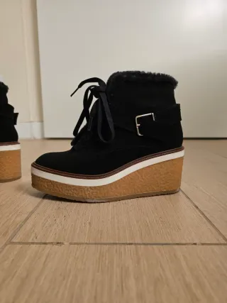 Botines ante Castañer negros T.37