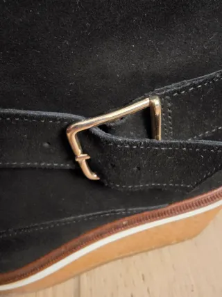 Botines ante Castañer negros T.37