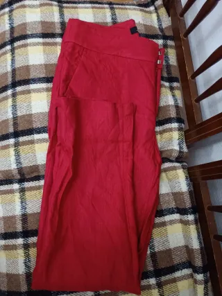 Conjunto Zara Mujer Rojo