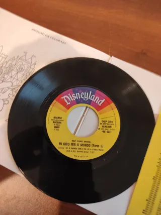 Vinile 45 Giri Walt Disney 1968