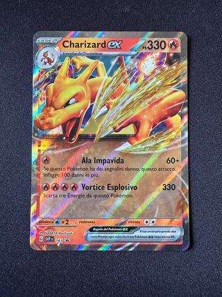 Lotto Carte Pokémon Charizard EX Zekrom EX