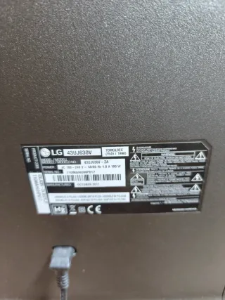 Smart TV LG 43 Pantalla Plana