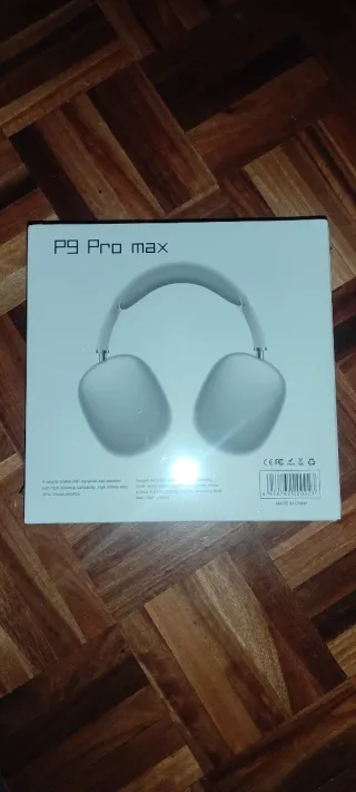 Auriculares P9 Pro max Bluetooth Blancos