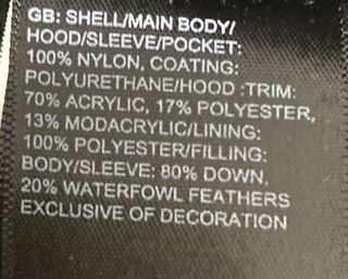 Chaqueta The North Face 550 McMurdo Negra