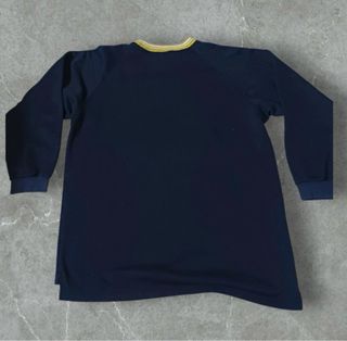 Maglione Vans vintage lana blu giallo