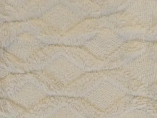 2 Fundas Cojín Tejido Blanco SIN relleno