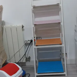 Scaffalatura ausiliaria pieghevole multiuso