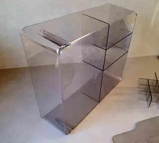 Caja organizadora compartimentos Ikea Vislaan gris