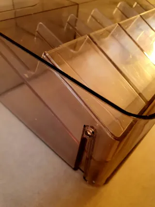 Caja organizadora compartimentos Ikea Vislaan gris