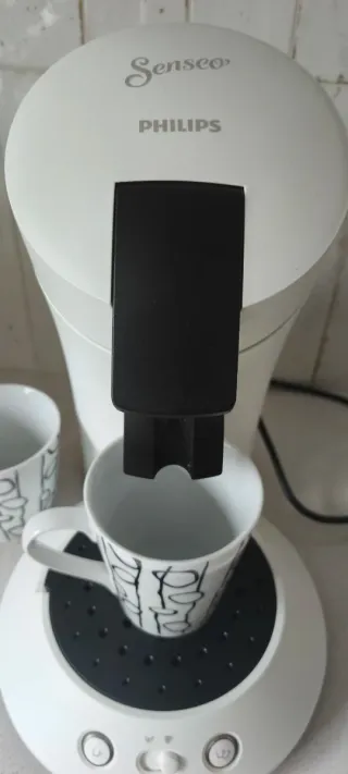 Cafetera Philips Senseo Blanca