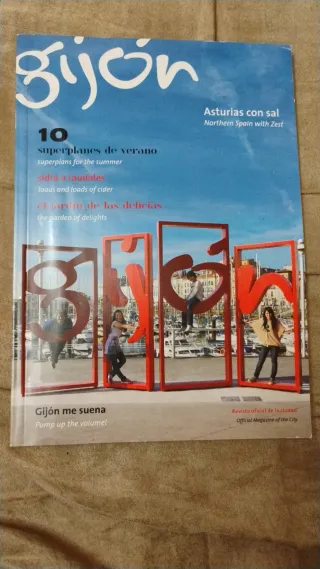 Revista oficial de la ciudad de Gijón